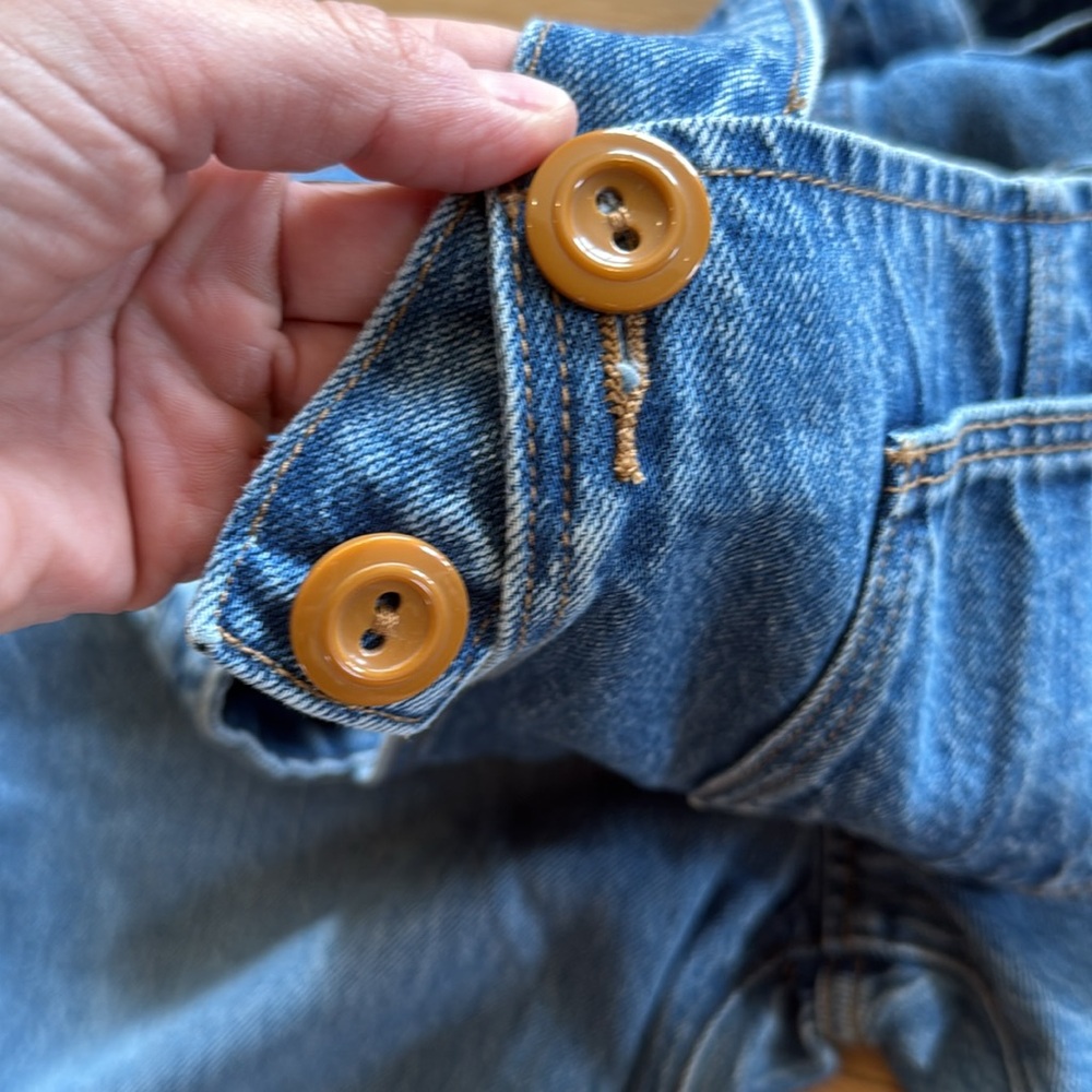 ROLLA'S Blue Retro Wide Leg Jumpsuit Overall - Picture 8 of 8